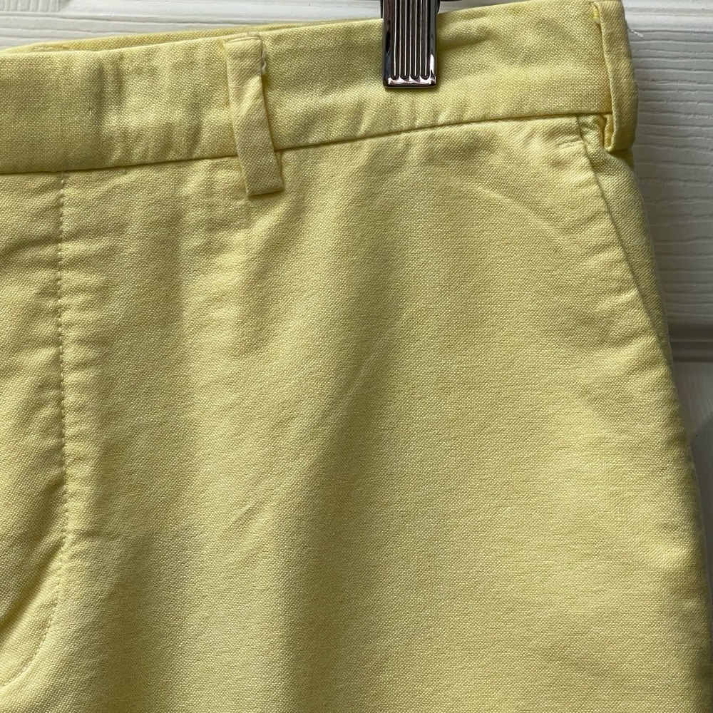 Polo Ralph Lauren‎ Men's 34 Waist 10" Inseam Yellow 100% Cotton Chino Shorts